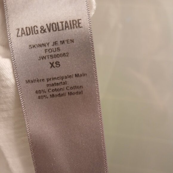 Zadig & Voltaire White Tee - Picture 4 of 8